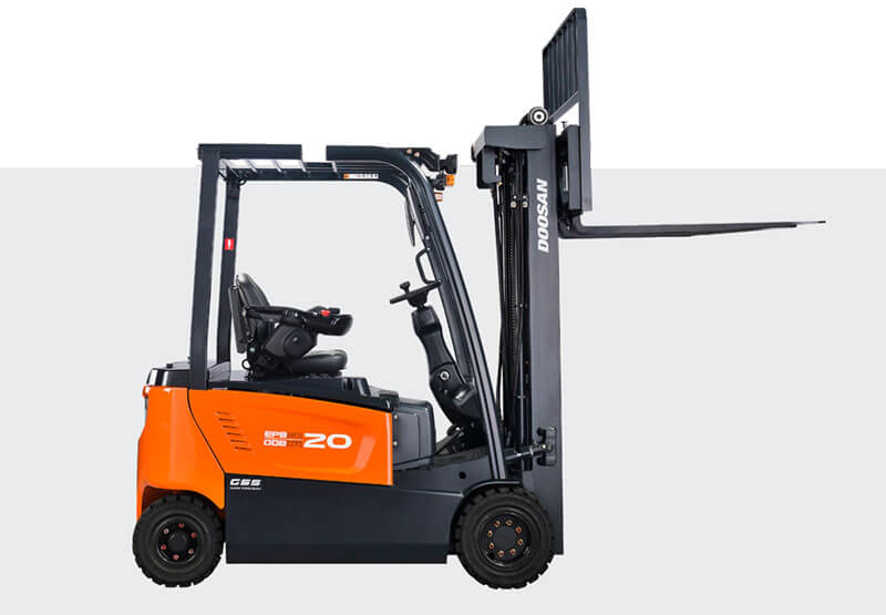 Forklift operator safely handling a commercial load in Rickmansworth